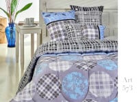 Acolchado estampado Melodía 1 1/2 pl - Art 0573