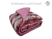 Acolchado Louis Feraud 1 1/2 Plaza Geo