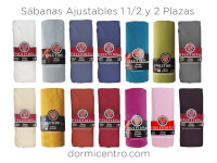 Sábana Ajustable Evolution 2 Plz - Verde Malva