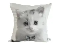 Almohadón Velvet Pet Gato Atigrado