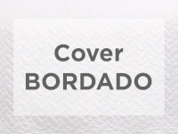 Cover Pierre Cardín Bordado 2 1/2 Plazas Beige