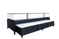 Sommier con cama auxiliar Dual LC 100 Black de 100 x 200 x 70