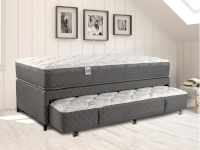 Sommier con carrito y colchon superior DUOBED 1,00 x 2,00 x 68