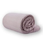 Cubrecama Jaspeado Violeta suave Full