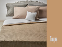 Manta Suplesa Jacquard King - Taupe - A677