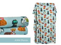 Frazada Polar Danubio Chicos 1 1/2 Plz Perris A304