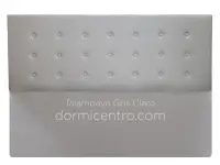 Respaldo Belem Talampaya - Gris Claro de 160 x 120 cm