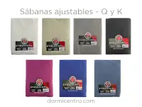 Sábana Ajustable Evolution Queen - Negro