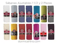 Sábana Ajustable Evolution Twin - Petróleo