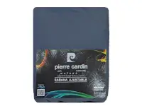 Sábana Ajustable Pierre Cardin Percal 200 hilos Twin Blue