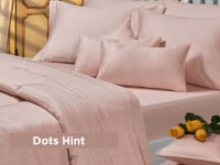 Sábanas Danubio 300 hilos A King Hint Dots