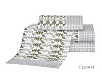 Sábanas Danubio Botanical 144 Hilos 1 1/2 Pz Forest