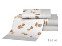 Sábanas Danubio Botanical 144 Hilos 1 1/2 Pz Leave