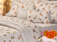 Sábanas Danubio Botanical 144 Hilos 2 1/2 Pz Leave