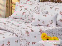 Sábanas Danubio TANGO 144 hilos A/P King Ceibo