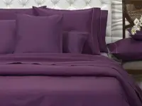 Sábanas Danubio Colors 144 hilos A/P 2 Plazas - Grape