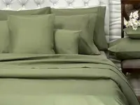 Sábanas Danubio Colors 144 hilos A/P Queen - Sage