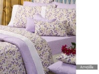 Sábanas Danubio Garden 180 hilos A/P King - Arvejilla