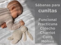 Sábanas P/ Cuna Chica 0,60 x 1,20 BI2200
