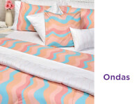 Sábanas Suplesa 200 hilos Superpercal A/P Queen Ondas-A601