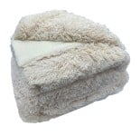 Frazada Sense 2 y 1/2 Plaza Marfil