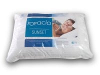 Almohada Microesferas Topacio Sunset 50 x 50 con faja